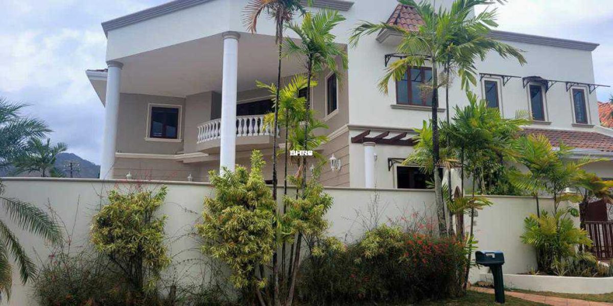 Three-story home